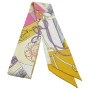 Pre-owned Silk scarves Hermès Vintage , Multicolor , Dames