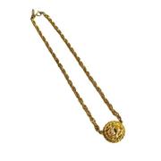 Pre-owned Metal chanel-jewelry Chanel Vintage , Yellow , Dames