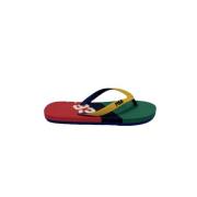 Stijlvolle heren teenslippers voor de zomer Ralph Lauren , Green , Her...