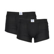 Katoenen Boxershorts Elastische Tailleband North Sails , Black , Heren