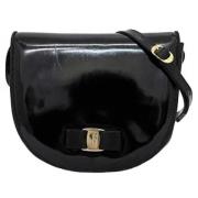 Pre-owned Fabric shoulder-bags Salvatore Ferragamo Pre-owned , Black ,...