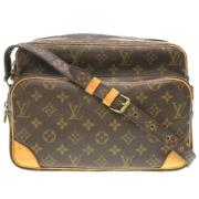 Pre-owned Canvas louis-vuitton-bags Louis Vuitton Vintage , Brown , Da...