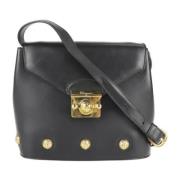 Pre-owned Fabric shoulder-bags Salvatore Ferragamo Pre-owned , Black ,...