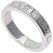 Pre-owned White Gold rings Bvlgari Vintage , Gray , Dames