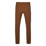 Slim Fit Chino Broek Bruin Liu Jo , Brown , Heren