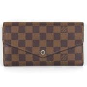 Pre-owned Canvas wallets Louis Vuitton Vintage , Brown , Dames