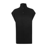 Zwart Edfu T Top Rick Owens , Black , Dames