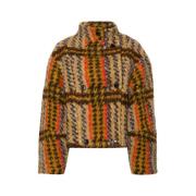 Multicolored Checks Moonlight Jacket Henrik Vibskov , Multicolor , Dam...