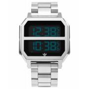 Roestvrijstalen Herenhorloge Quartz Zilver Adidas , Gray , Heren