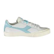 Stijlvolle witte veterschoenen Diadora , White , Dames