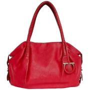 Pre-owned Fabric totes Salvatore Ferragamo Pre-owned , Red , Dames