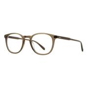 Kinney Brilmonturen in Olio Kleur Garrett Leight , Green , Unisex