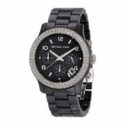 Zwart keramisch dameskwarts horloge Michael Kors , Black , Dames