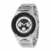 Stainless Steel Silver Man Watch Michael Kors , Gray , Heren