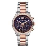 Roségouden Dameskwarts Horloge Michael Kors , Pink , Dames