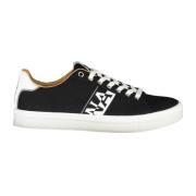 Zwarte Polyester Sneaker Napapijri , Black , Heren