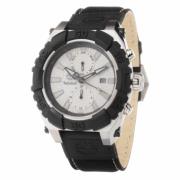 Roestvrij Stalen Leren Band Herenhorloge Timberland , Gray , Heren