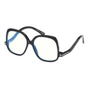 Zwarte Brillen Ft5968-B Tom Ford , Black , Unisex
