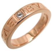 Pre-owned Rose Gold rings Bvlgari Vintage , Pink , Dames