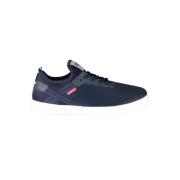 Blauwe Polyester Sneaker met Veters Carrera , Blue , Heren