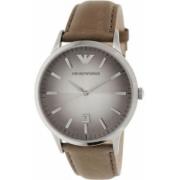 Roestvrij Staal Quartz Herenhorloge Grijs Emporio Armani , Gray , Here...