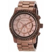 Large Runway Chronograph Horloge met Kristallen Lunette Michael Kors ,...