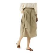 Moderne Gianna Rok Zand IN Front , Beige , Dames