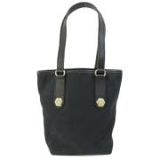 Pre-owned Canvas totes Gucci Vintage , Black , Dames