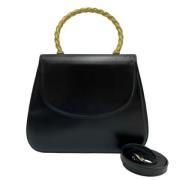 Pre-owned Fabric handbags Salvatore Ferragamo Pre-owned , Black , Dame...