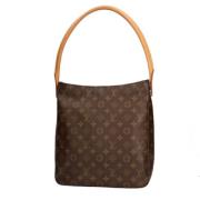 Pre-owned Canvas louis-vuitton-bags Louis Vuitton Vintage , Brown , Da...