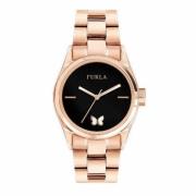 Roze Roestvrijstalen Dameshorloge Furla , Pink , Dames