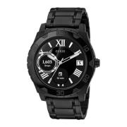 Zwarte Herenhorloge van Roestvrij Staal Guess , Black , Heren