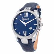 Stainless Steel Quartz Man Watch Laura Biagiotti , Gray , Heren