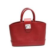 Pre-owned Fabric louis-vuitton-bags Louis Vuitton Vintage , Red , Dame...