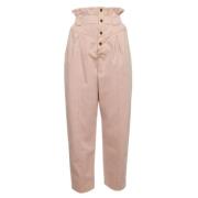 Pre-owned Denim jeans Fendi Vintage , Pink , Dames