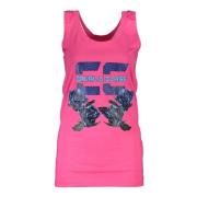 Stijlvolle Mouwloze Top Verkoop Cavalli Class , Pink , Dames