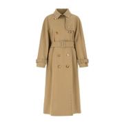 Stijlvolle Trench Parka Jas Chloé , Beige , Dames