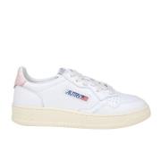 Witte/Roze Sneakers Aw24 Autry , White , Dames