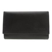 Pre-owned Leather key-holders Prada Vintage , Black , Dames