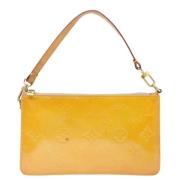 Pre-owned Leather louis-vuitton-bags Louis Vuitton Vintage , Yellow , ...