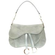 Pre-owned Fabric dior-bags Dior Vintage , Gray , Dames