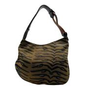 Pre-owned Canvas shoulder-bags Fendi Vintage , Multicolor , Dames