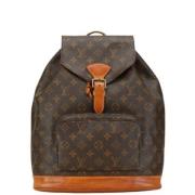 Pre-owned Canvas louis-vuitton-bags Louis Vuitton Vintage , Brown , Da...