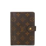 Pre-owned Canvas home-office Louis Vuitton Vintage , Brown , Dames