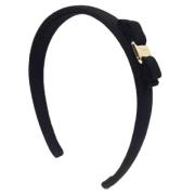 Pre-owned Fabric hair-accessories Salvatore Ferragamo Pre-owned , Blac...