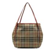 Pre-owned Canvas totes Burberry Vintage , Multicolor , Dames