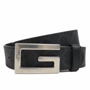 Pre-owned Leather belts Gucci Vintage , Black , Dames