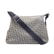 Pre-owned Fabric dior-bags Dior Vintage , Gray , Dames