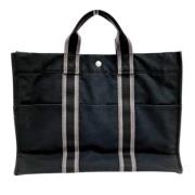 Pre-owned Fabric totes Hermès Vintage , Blue , Dames