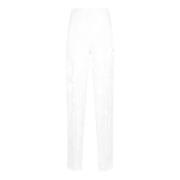 Witte wollen broek reguliere pasvorm Dries Van Noten , White , Dames